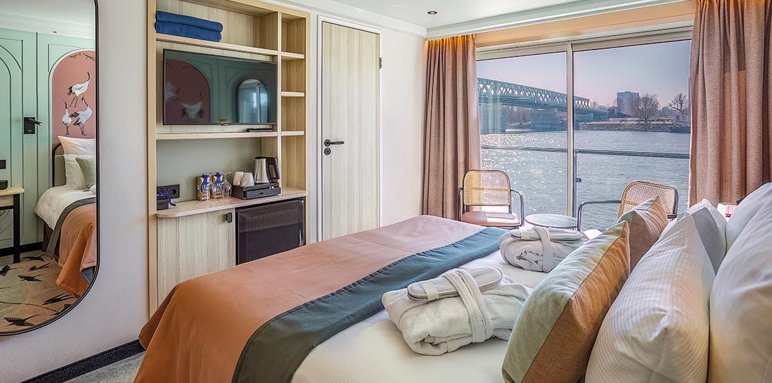 A Deluxe Cabin with French Balcony